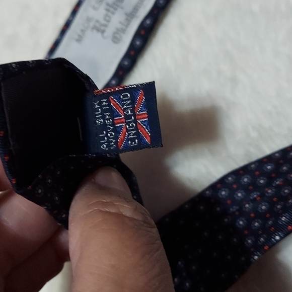 PRIDE of England Men's Silk Tie - Picture 6 of 6